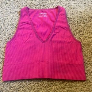 Garage v neck Ribbed Tank Top
